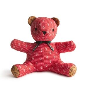 New Vera Bradley Teddy Bear in Dotty Floral Premium Cotton NWT